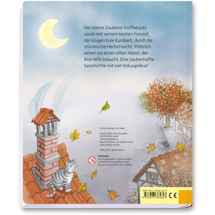 Kinderbuch Der kleine Zauberer Puzzlebuch Geschichten für Kinder mit Puzzlebilder Cover Rückseite Edition XXL Onlineshop